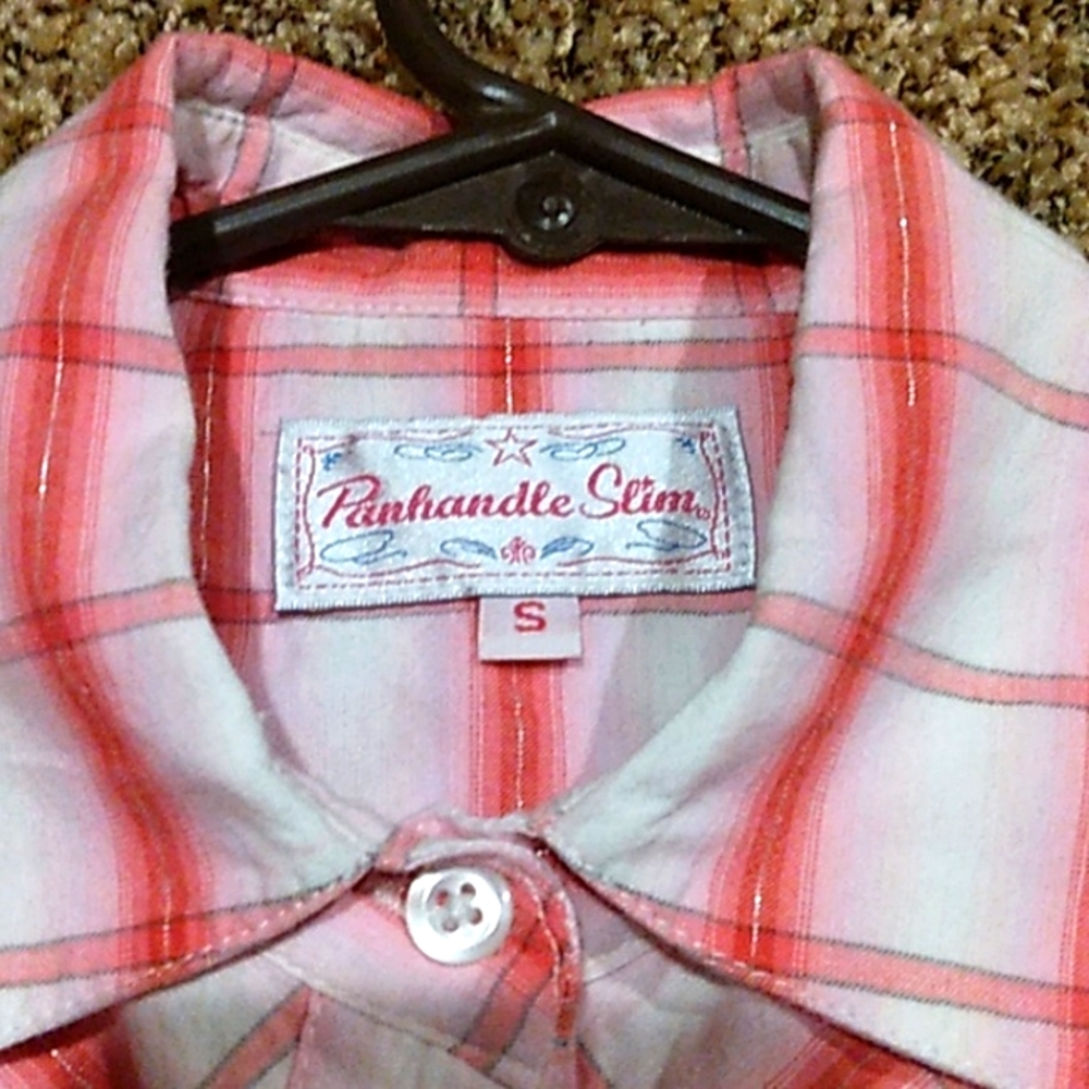 Panhandle slim ladies sleeveless shirt.